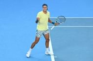 Holger Rune at the 2023 Australian Open.